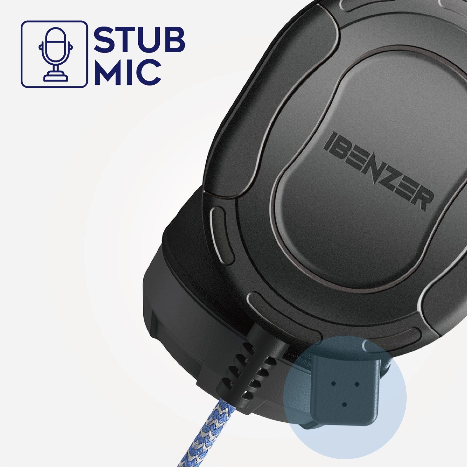 HS01A+A Noise Cancelling Rugged Headset with Integrated Mic and 3.5mm Jack + USB-A Adatper - Image 4