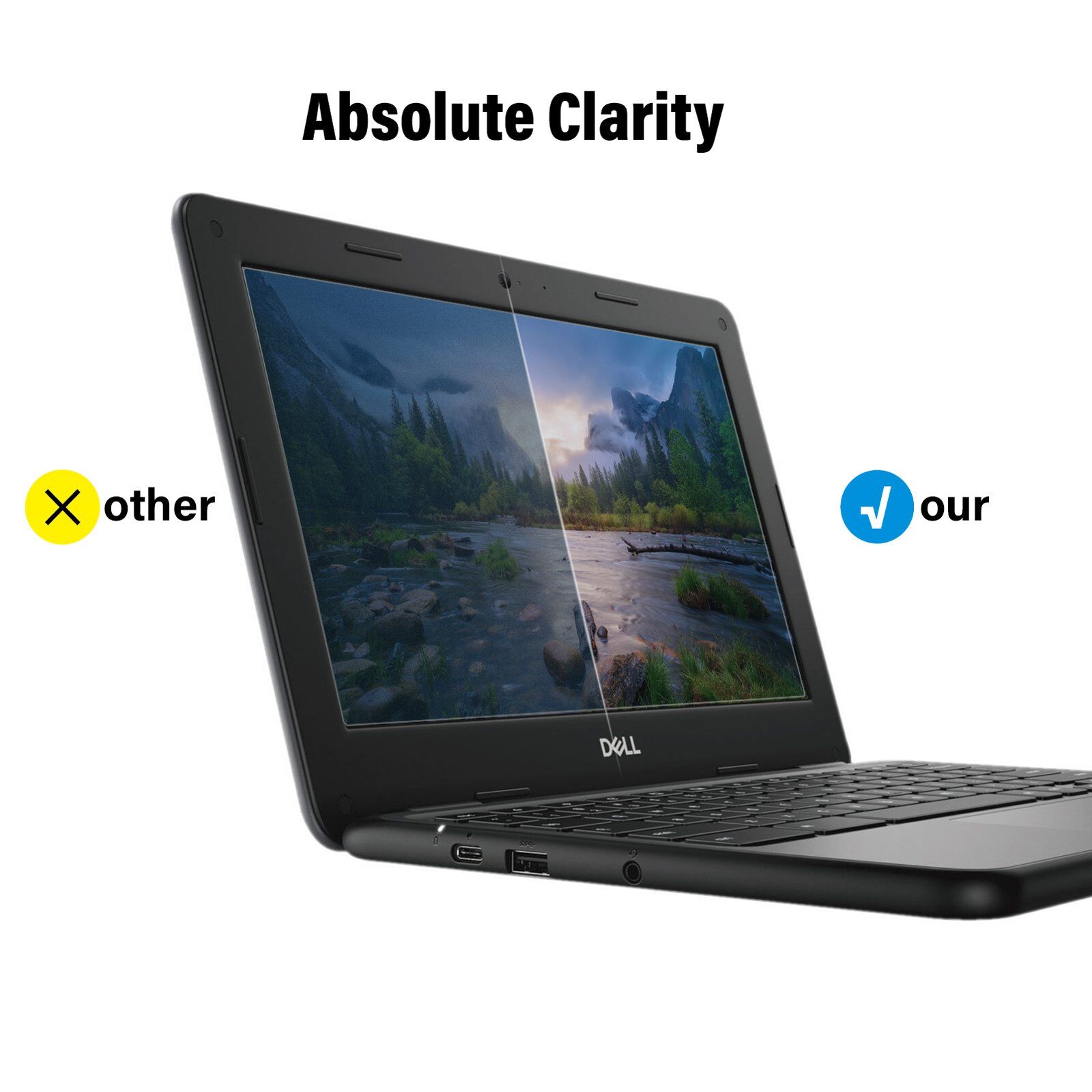 Tempered Glass Screen Protector – for Chromebook - Image 5