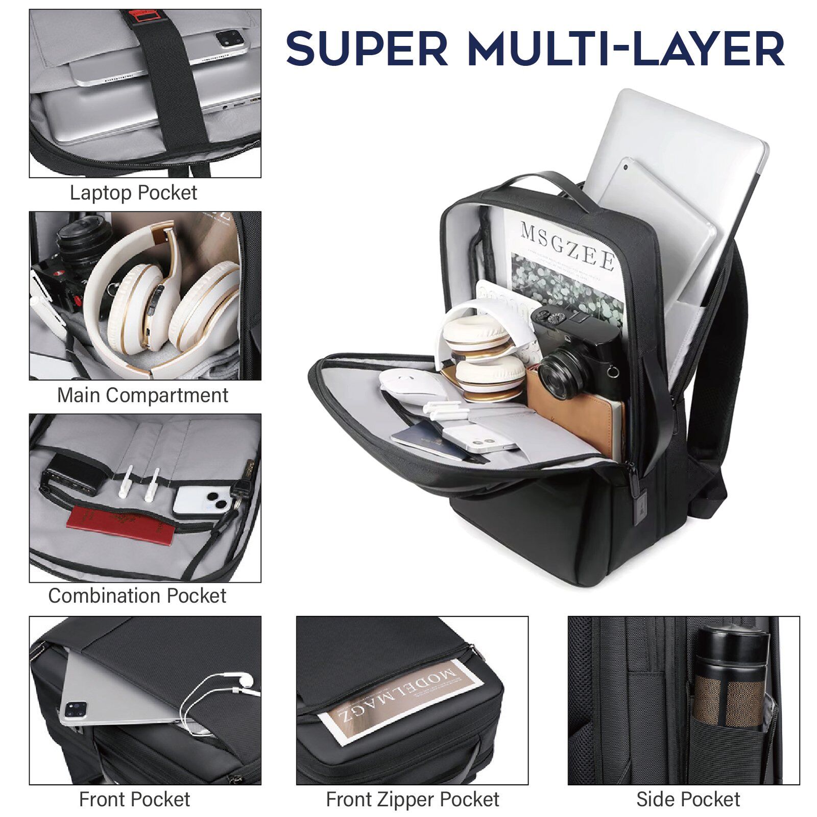 BP08 Premier Backpack 15 - Image 5