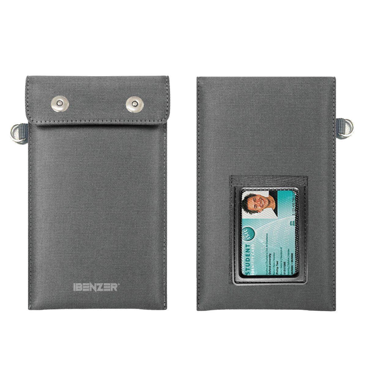 iBenzer Faraday Signal-Blocking Cell Phone Pouch - CP05