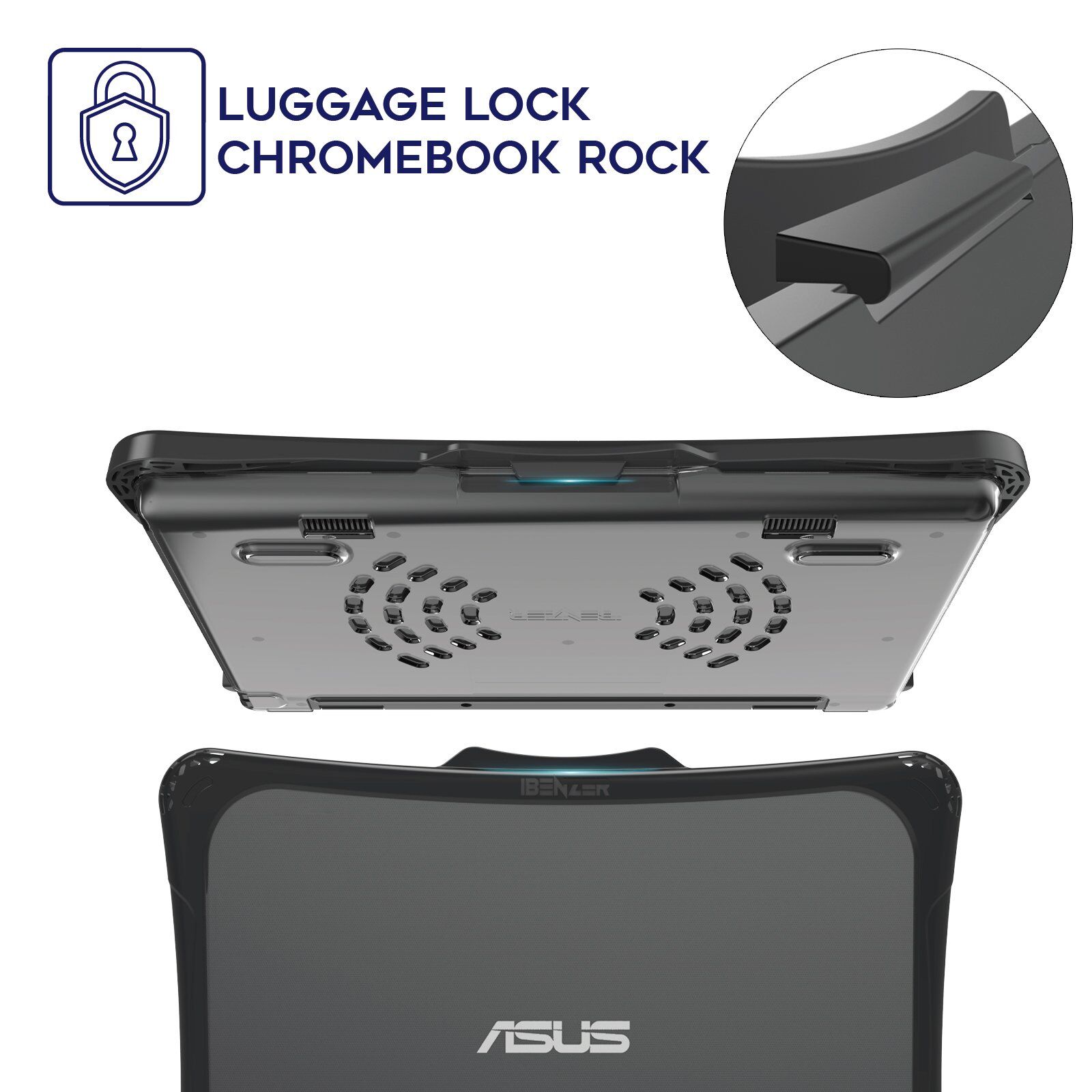 Hexpact Air Case for Asus Chromebook CR1104 BR1104 CZ1104 CR1204 BZ1204 - Image 3