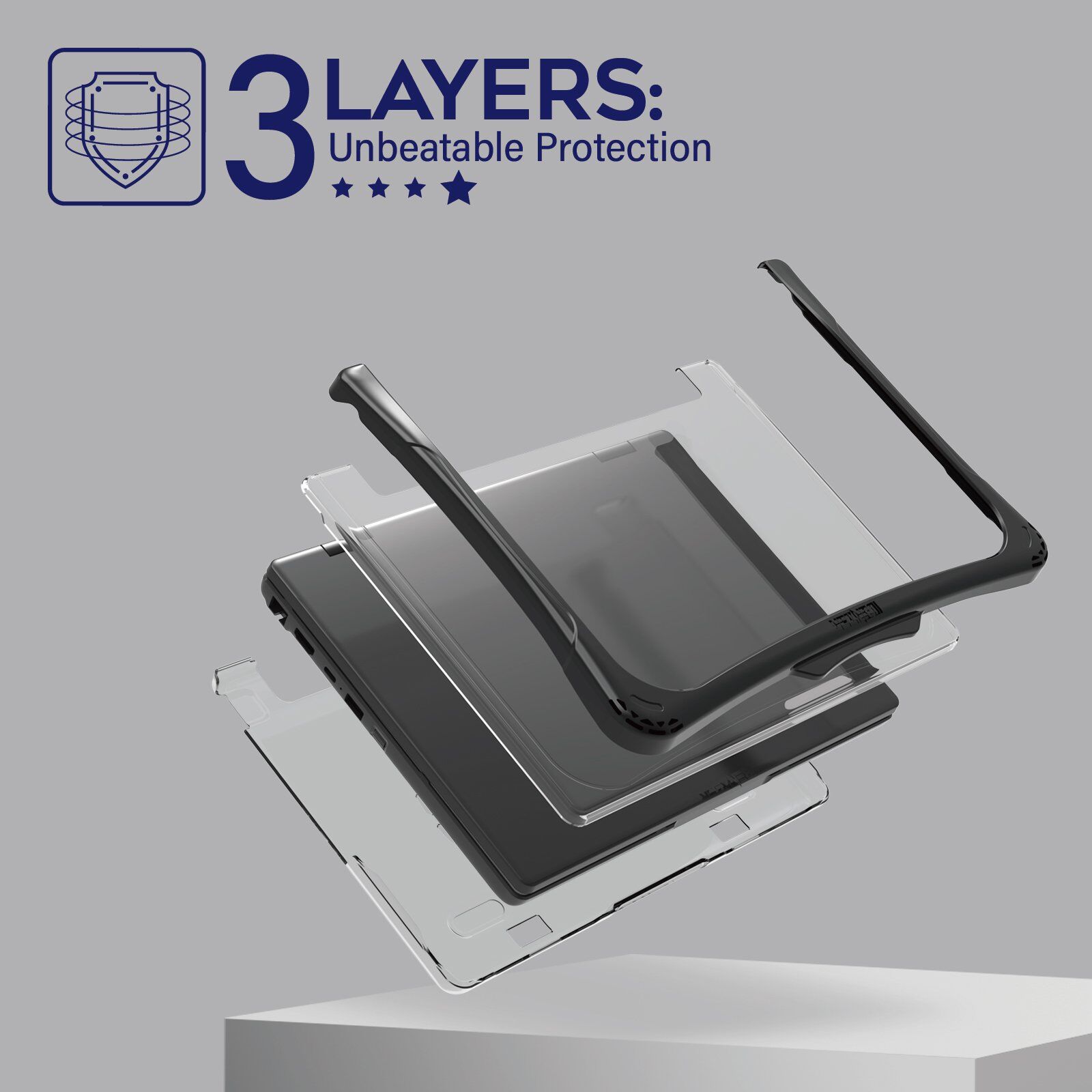 Hexpact Air Case for Asus Chromebook CR1104 BR1104 CZ1104 CR1204 BZ1204 - Image 4