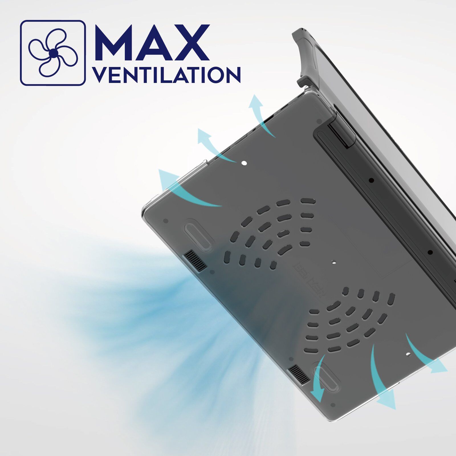 Hexpact Air Case for Asus Chromebook CR1104 BR1104 CZ1104 CR1204 BZ1204 - Image 7