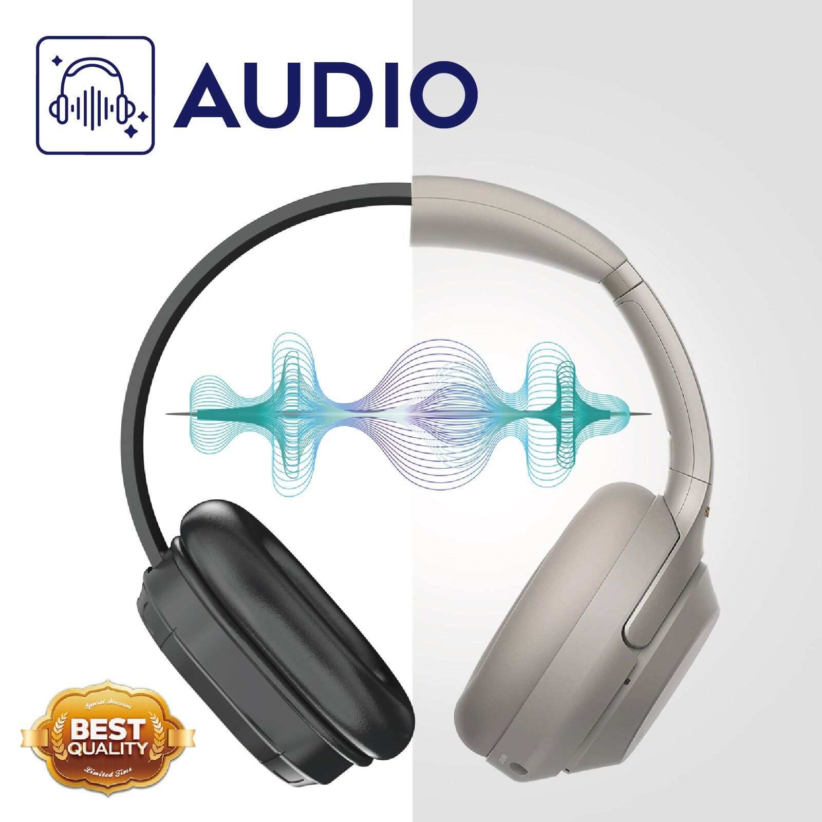 HS01B Noise Cancelling Rugged Headset with a Boom Mic and 3.5mm Jack - Image 7