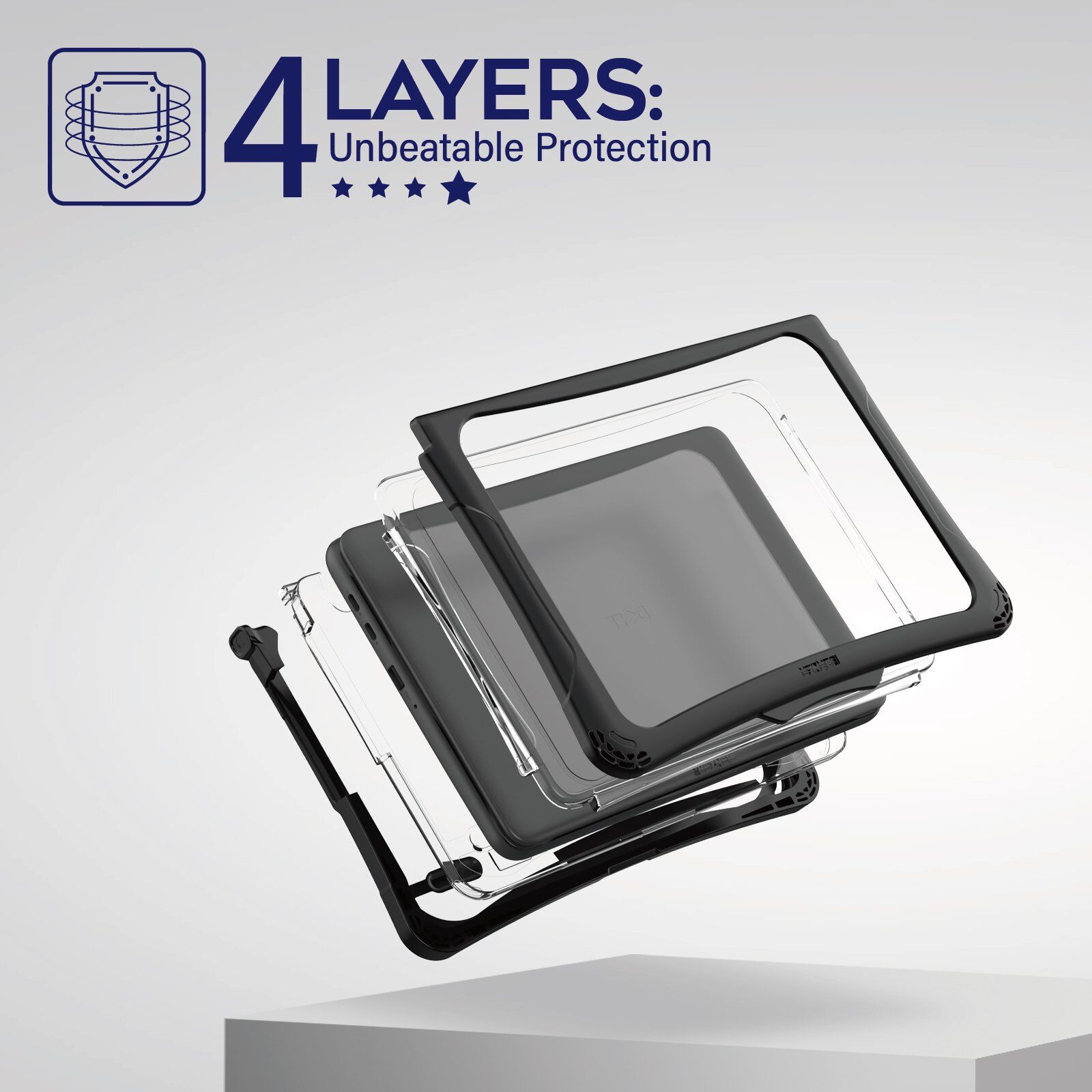 Hexpact 360 Case for Dell Chromebook 11'' P29T CC11260 2in1 - Image 4